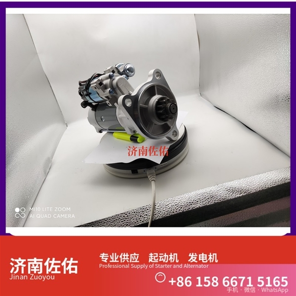 0001261001起动机D0708-3701100B发电机 斯堪尼亚 上柴 D9 现代 XS365J 配潍柴 WP10 玉柴 船用 YC6MK-C 6B5.9 配潍柴 WP6 启动马达